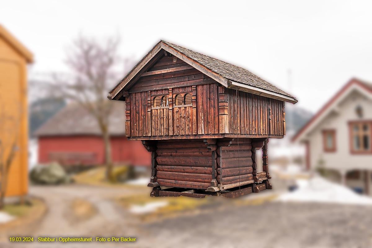 Stabbur i Oppheimstunet