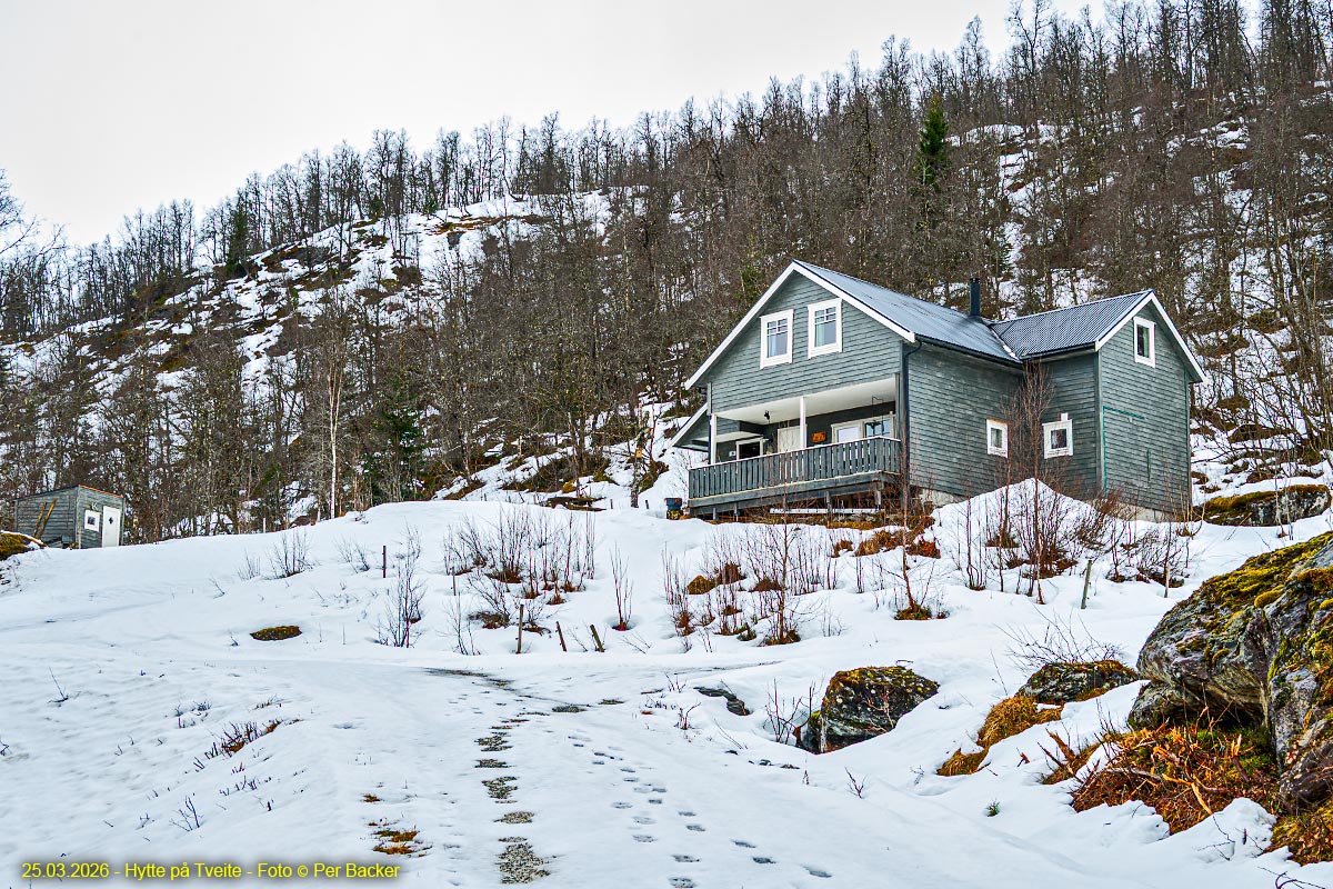 Hytte på Tveite