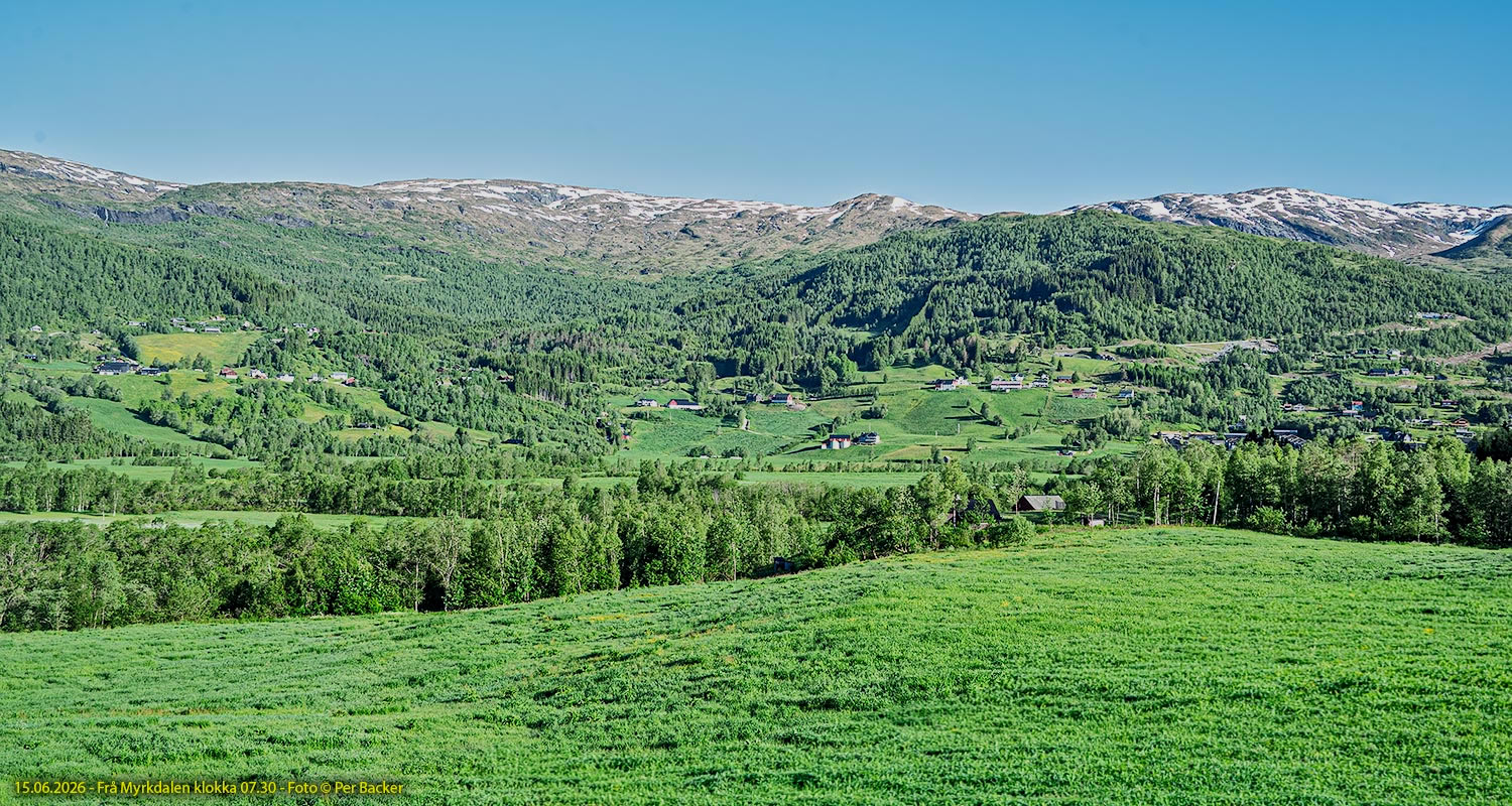 Myrkdalen klokka 07.30