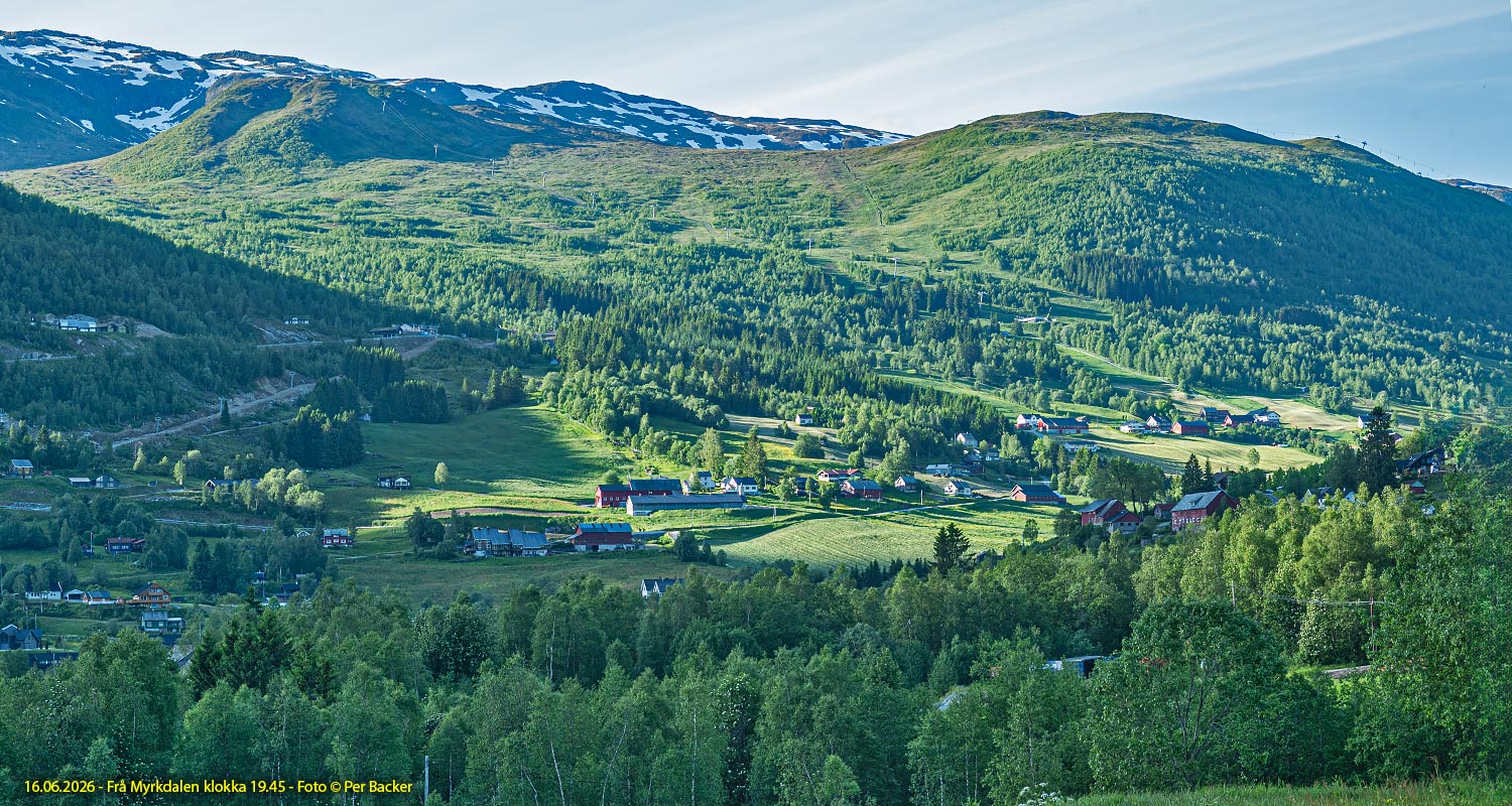 Frå Myrkdalen klokka 19.45