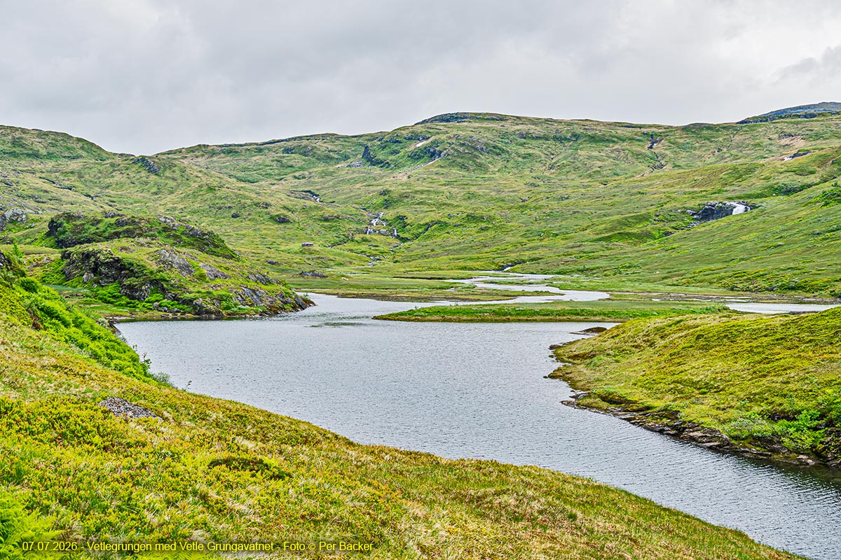 Vetlegrungen og Vetle Grungvatnet