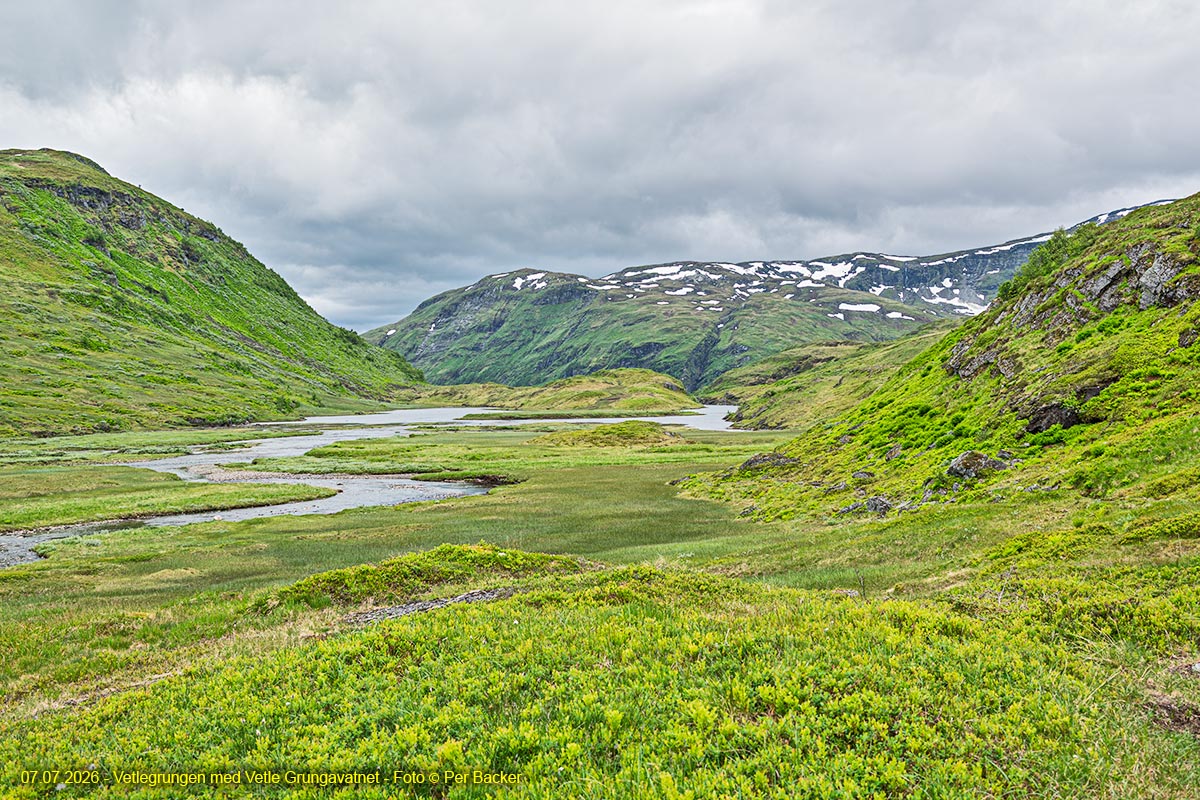 Vetlegrungen og Vetle Grungvatnet