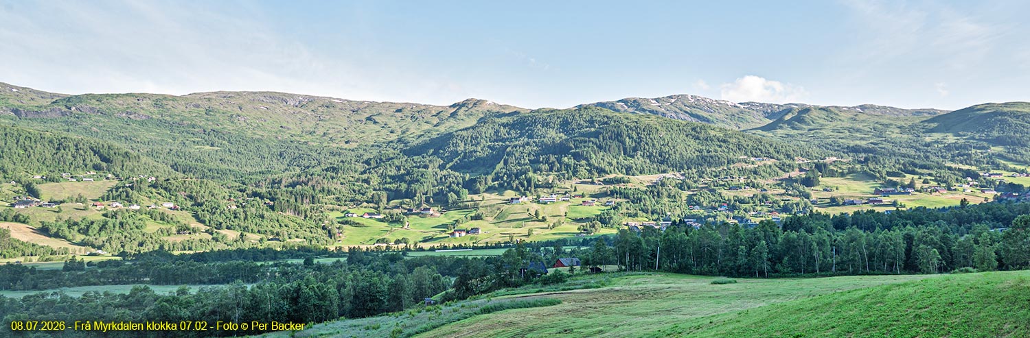 Frå Myrkdalen klokka 07.02