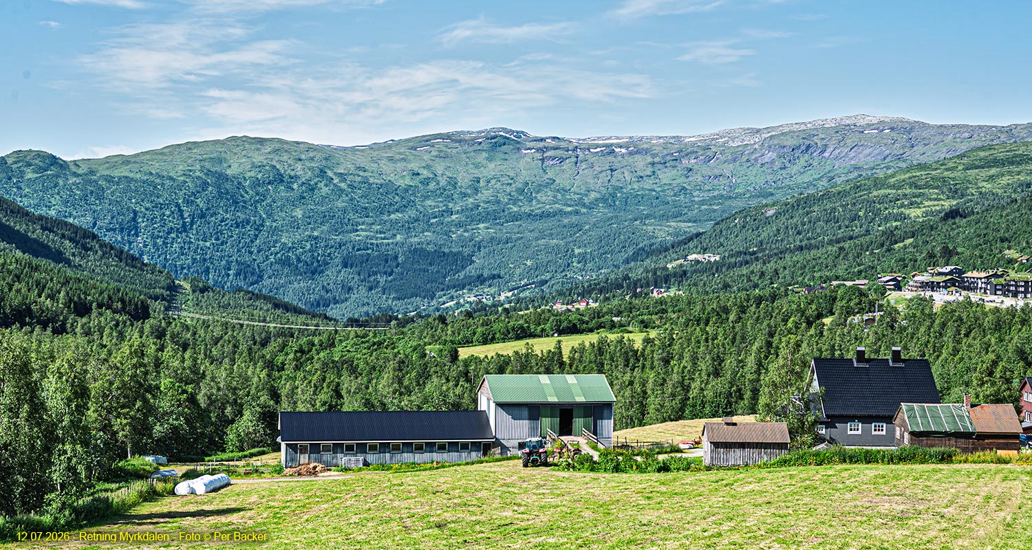 Retning Myrkdalen