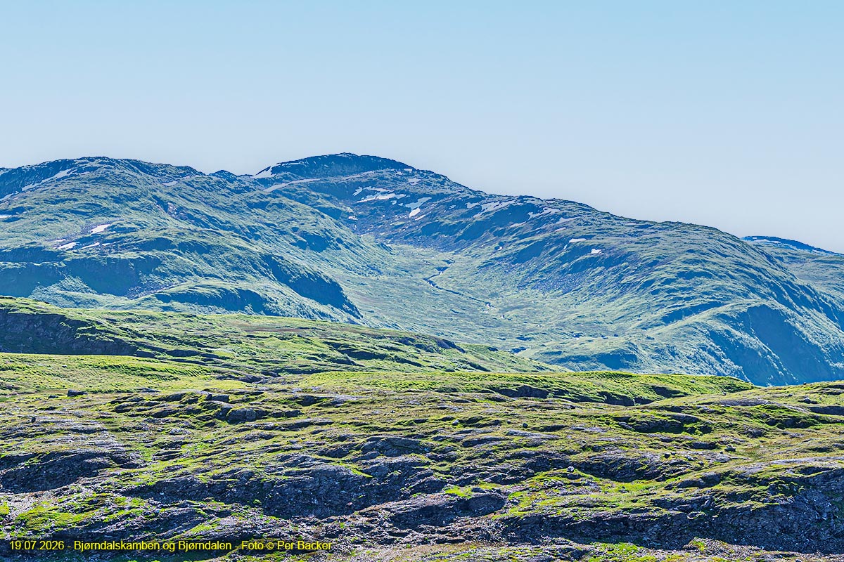 Bjørndalskamben og Bjørndalen