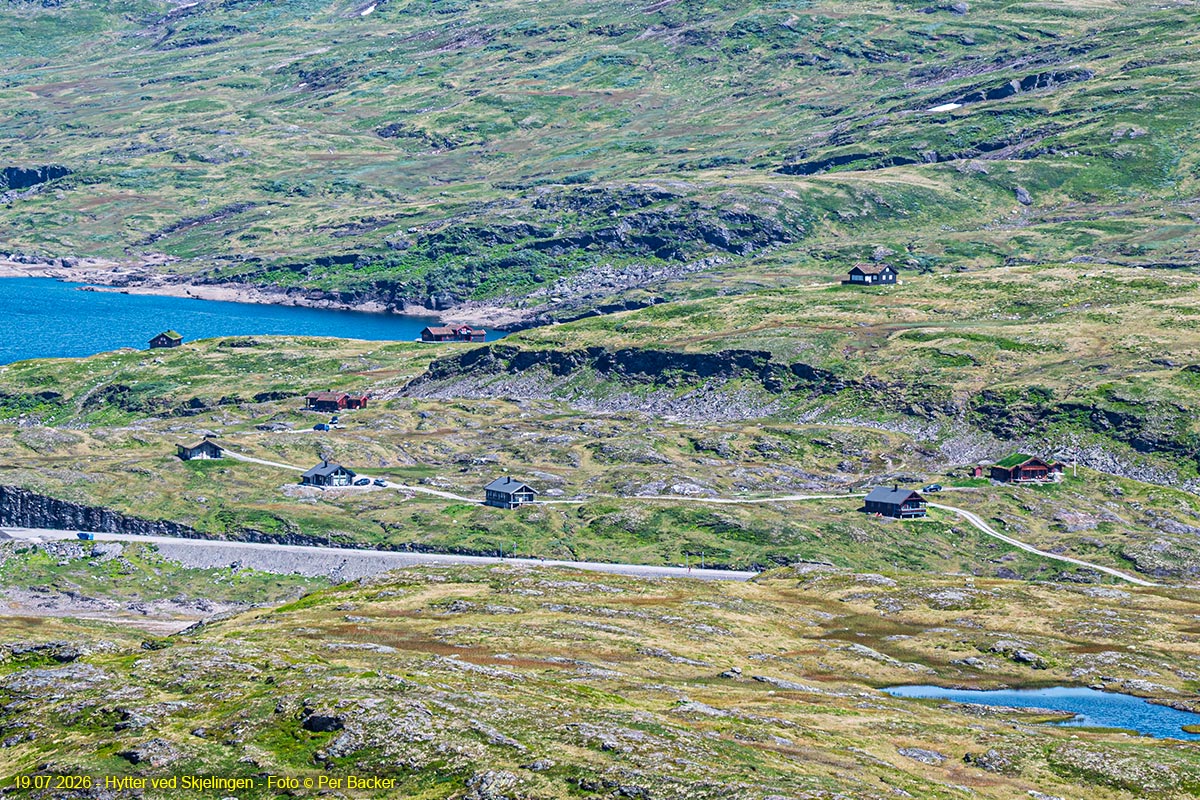 Hytter ved Skjelingen