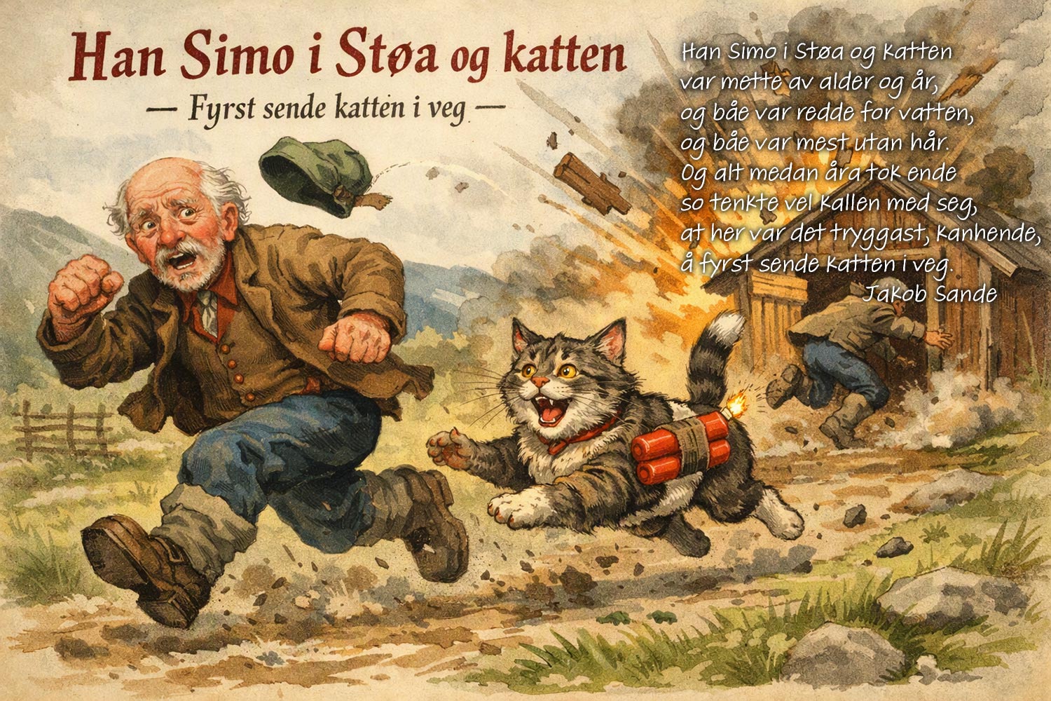 Kallen og katten (KI)