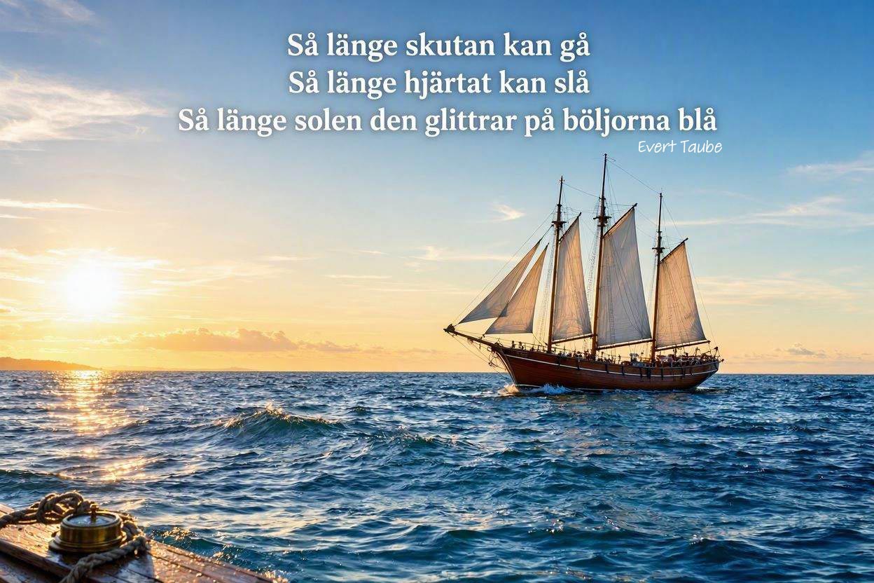 Så läneg skutan kan gå