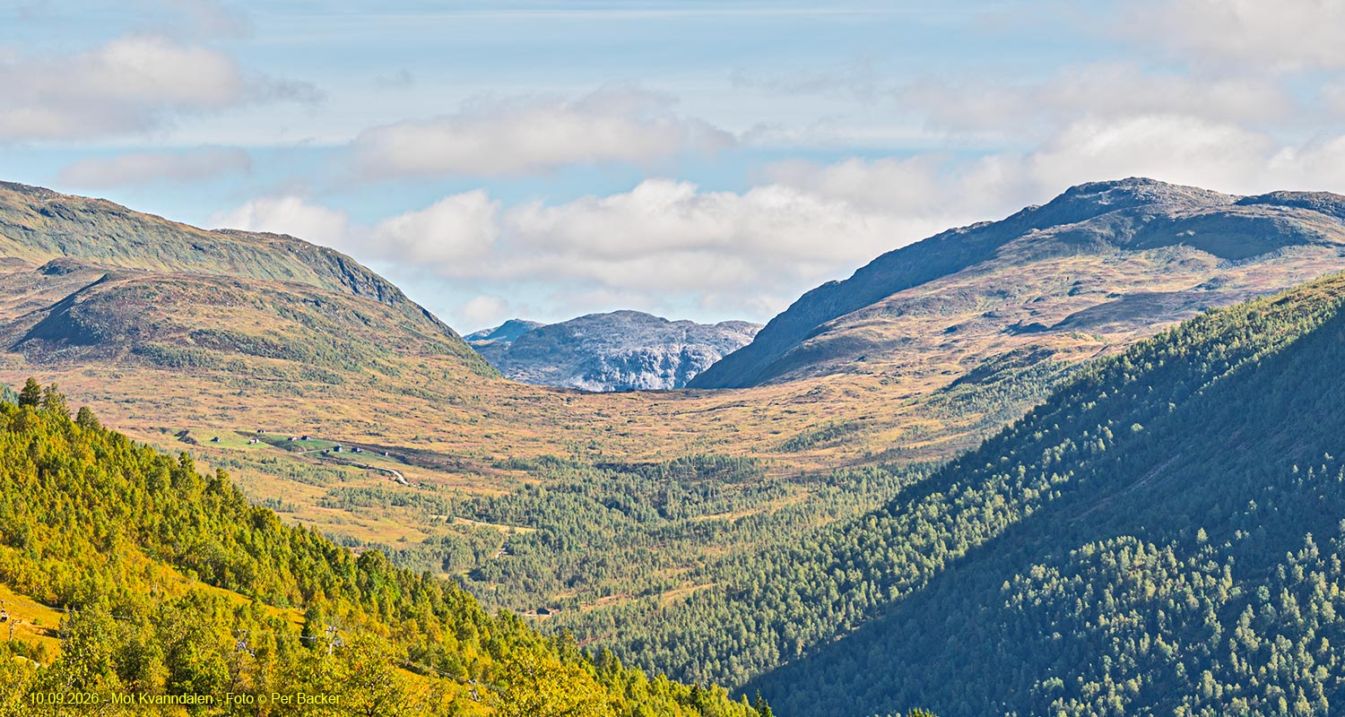 Mot Kvanndalen