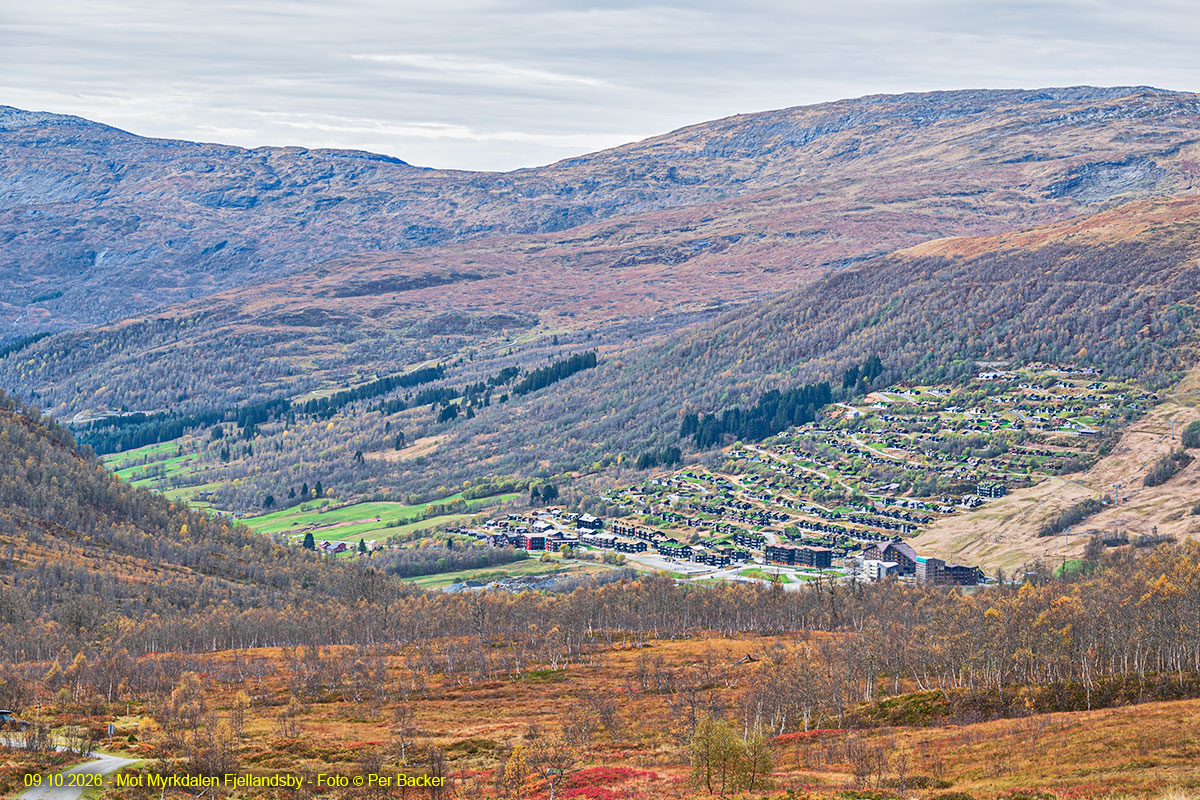 Mot Myrkdalen Fjellandsby