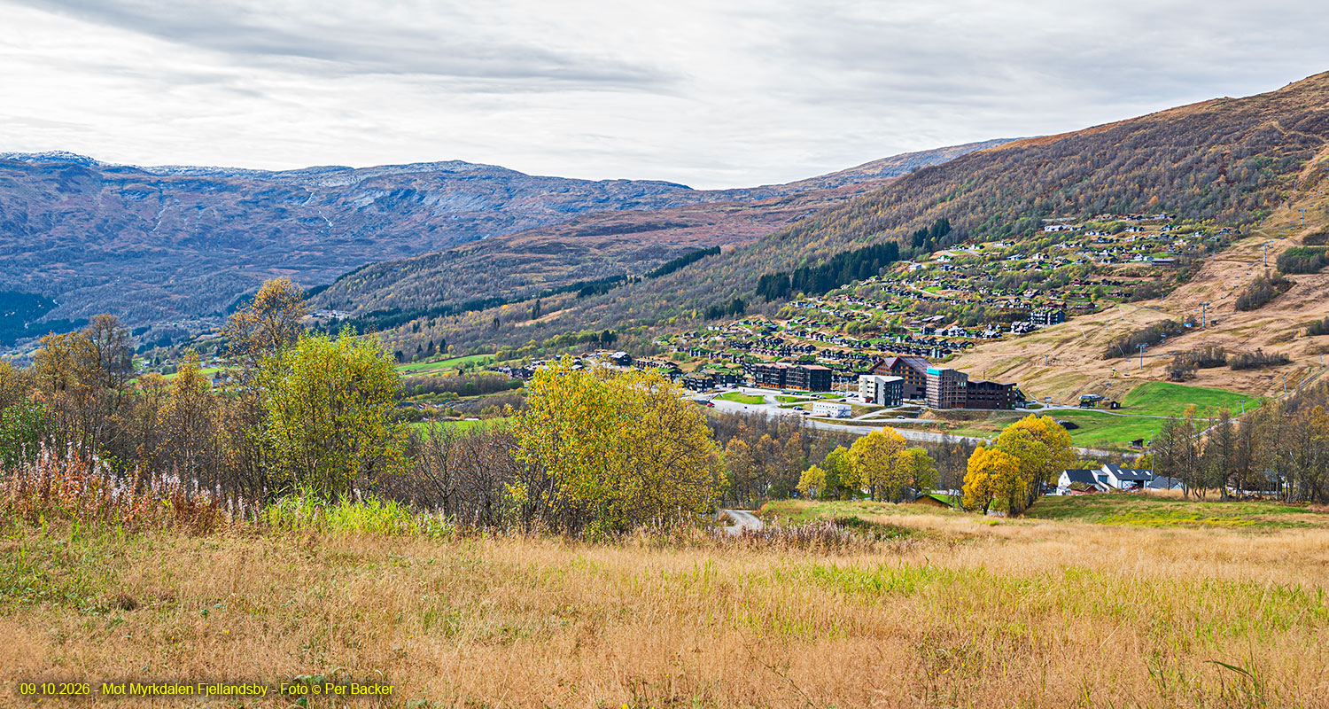 Mot Myrkdalen Fjellandsby